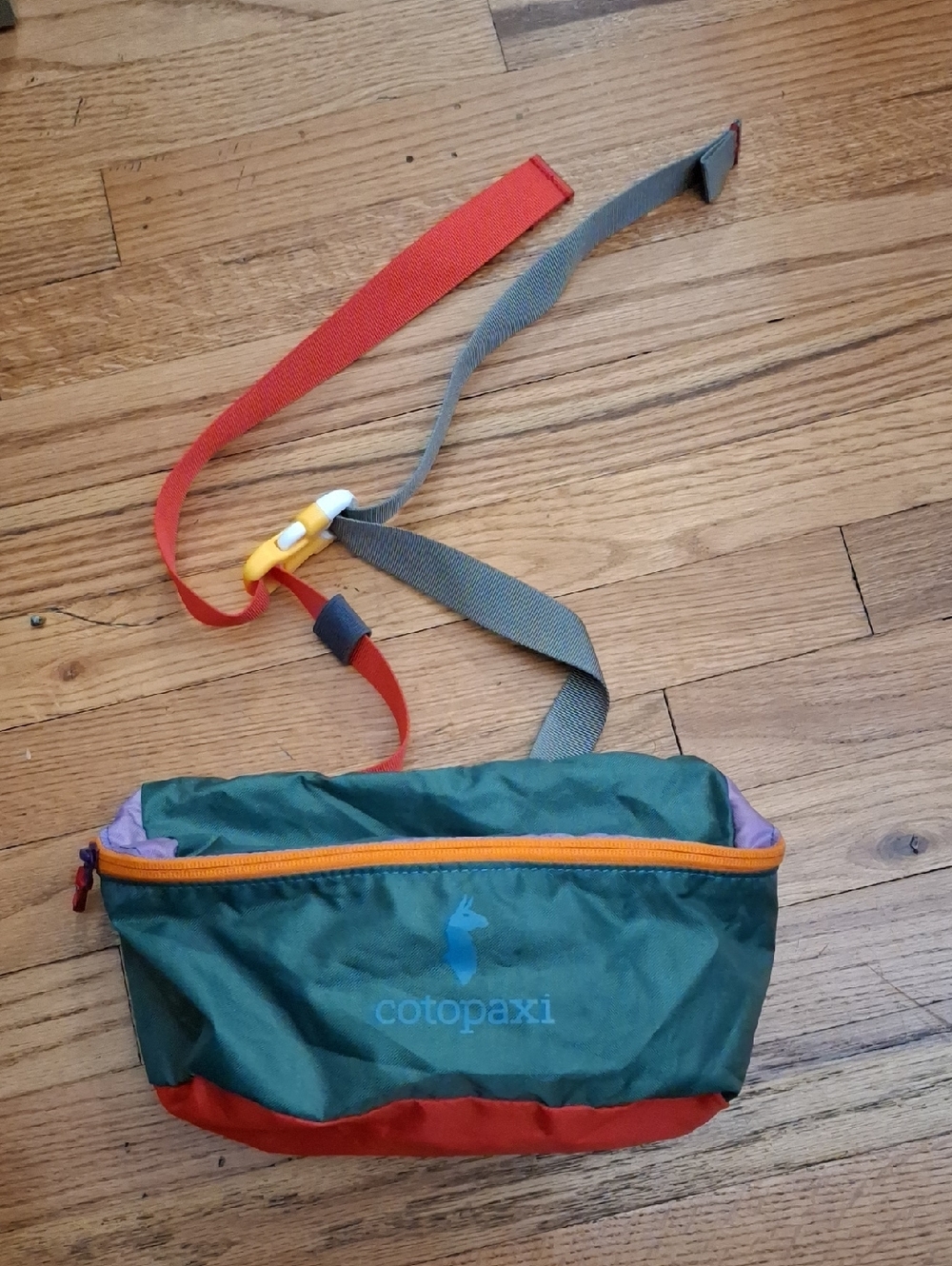 Cotopaxi Travel Waist Pack - Green/Red_1